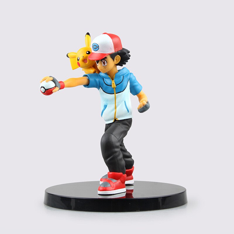 Figurines Figurines D'action Sacha + Pikachu Exclusif 20 Ans Pokémon -  UltraJeux