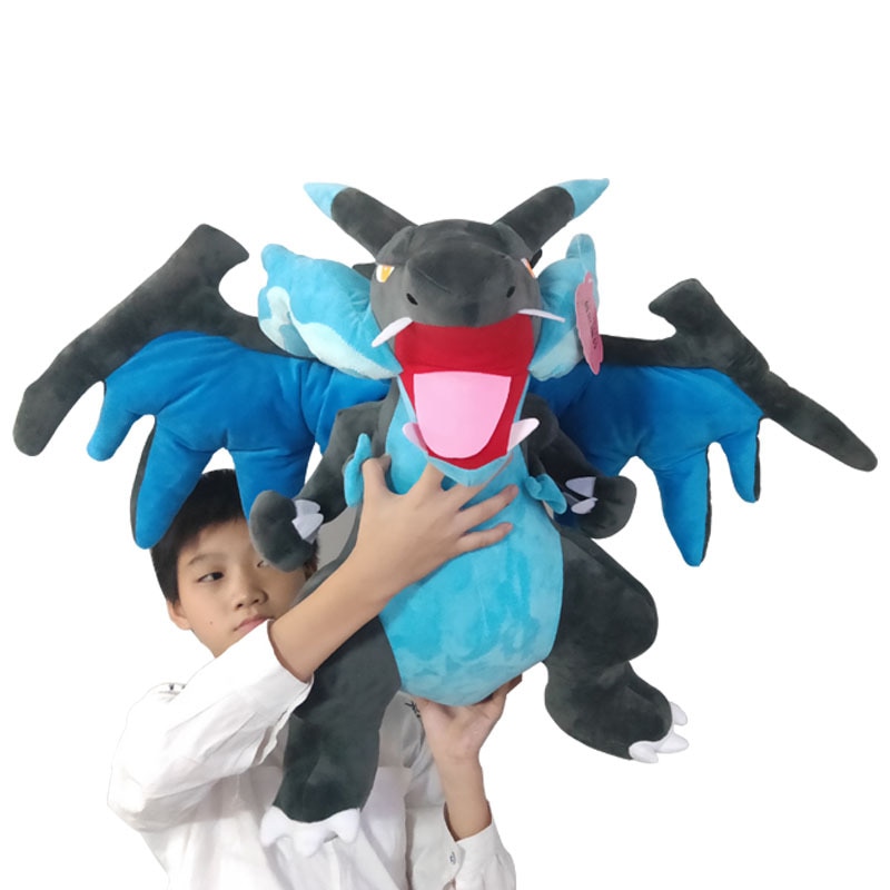 Peluche Pokémon : Méga-Dracaufeu Y