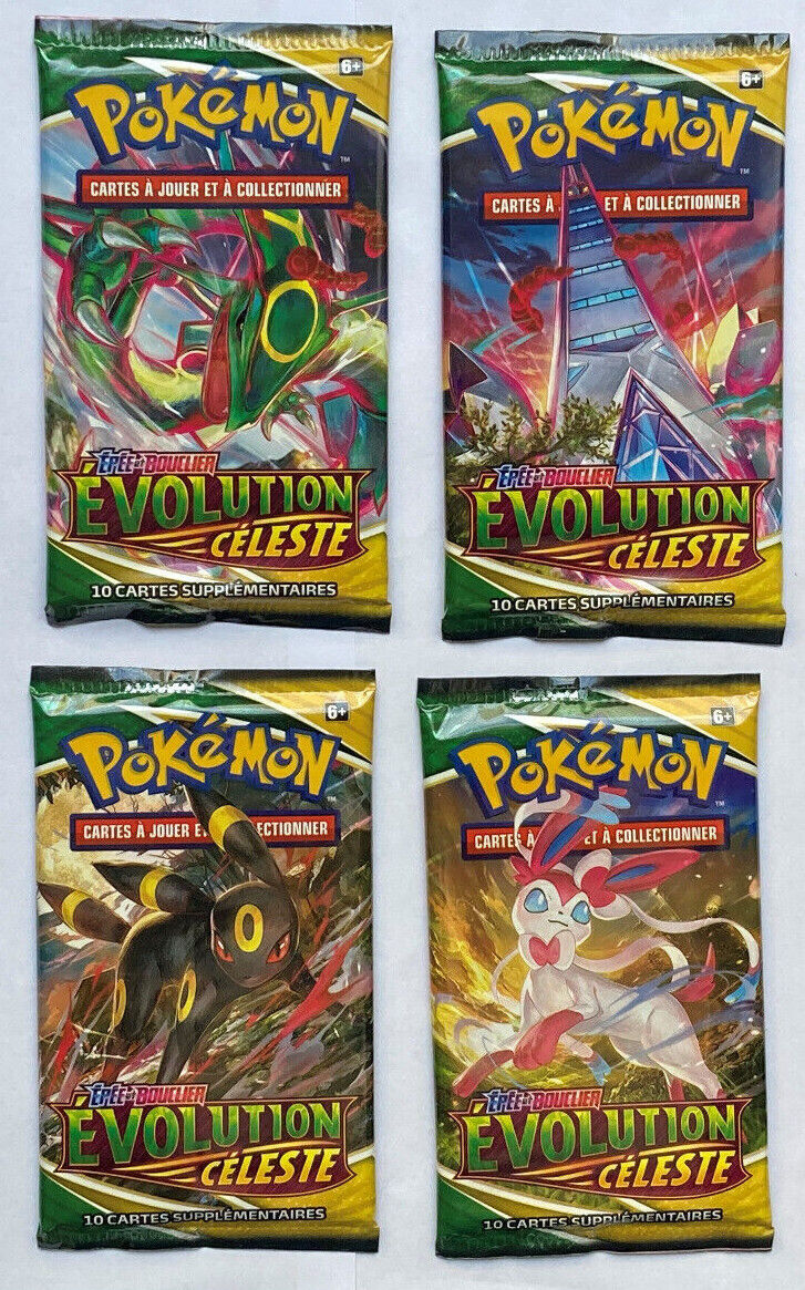 Booster Pokemon Evolution Céleste (40 cartes) - Carte Pokemon Rare
