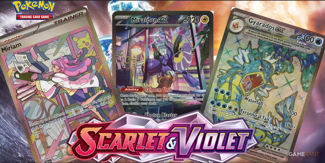 Cinq nouveautés sur les cartes Pokémon du bloc Écarlate et Violet